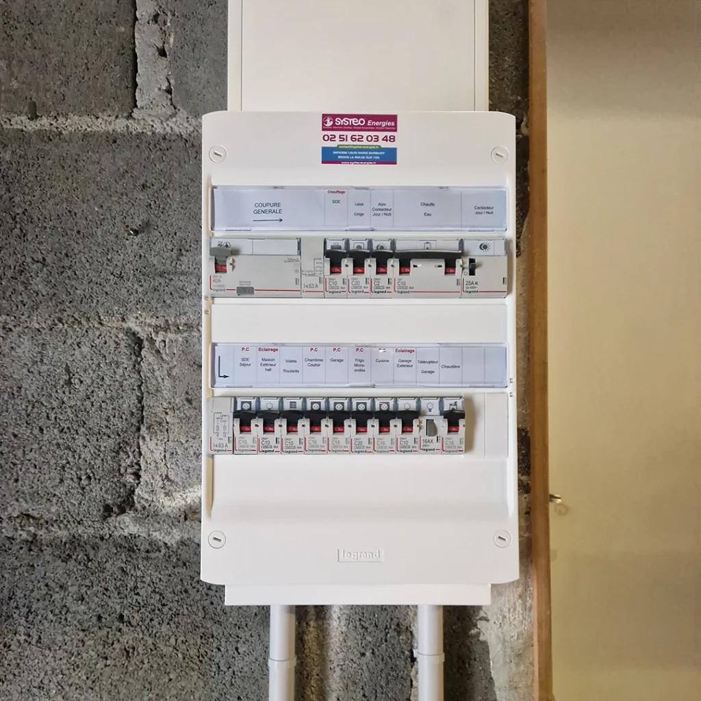 Rénovation électrique en Vendée La Roche sur Yon